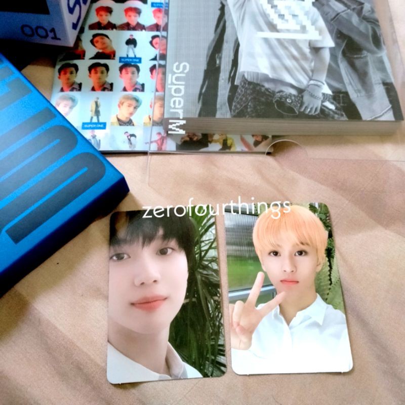 SUPERM SUPER ONE PHOTOCARD (MARK, TAEMIN)