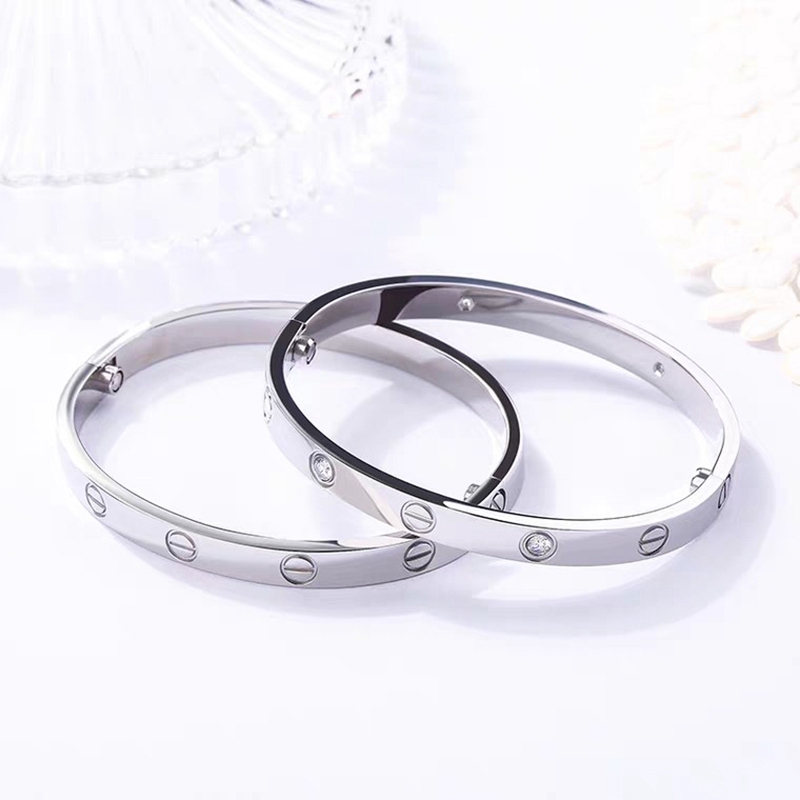 Gelang Wanita Model Premium Rose Gold dengan Baja Bracelet-1