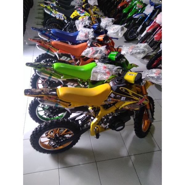 MOTOR MINI TRAIL 49CC - MINI TRAIL promo-MOTOR ANAK- MOTOR CROSS MINI hadiah buat anak- minimotorQ 1