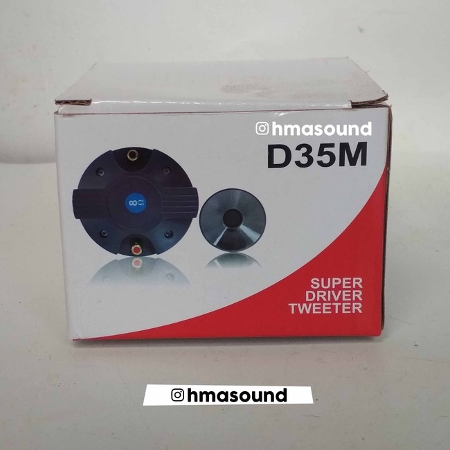 Driver Tweeter Black Spider D35M