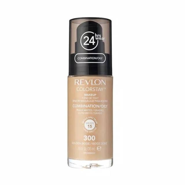 SHARE IN JAR FOUNDATION CAIR REVLON 300 COLORSTAY GOLDEN BEIGE PELEMBAB MAKEUP KECANTIKAN CEWEK
