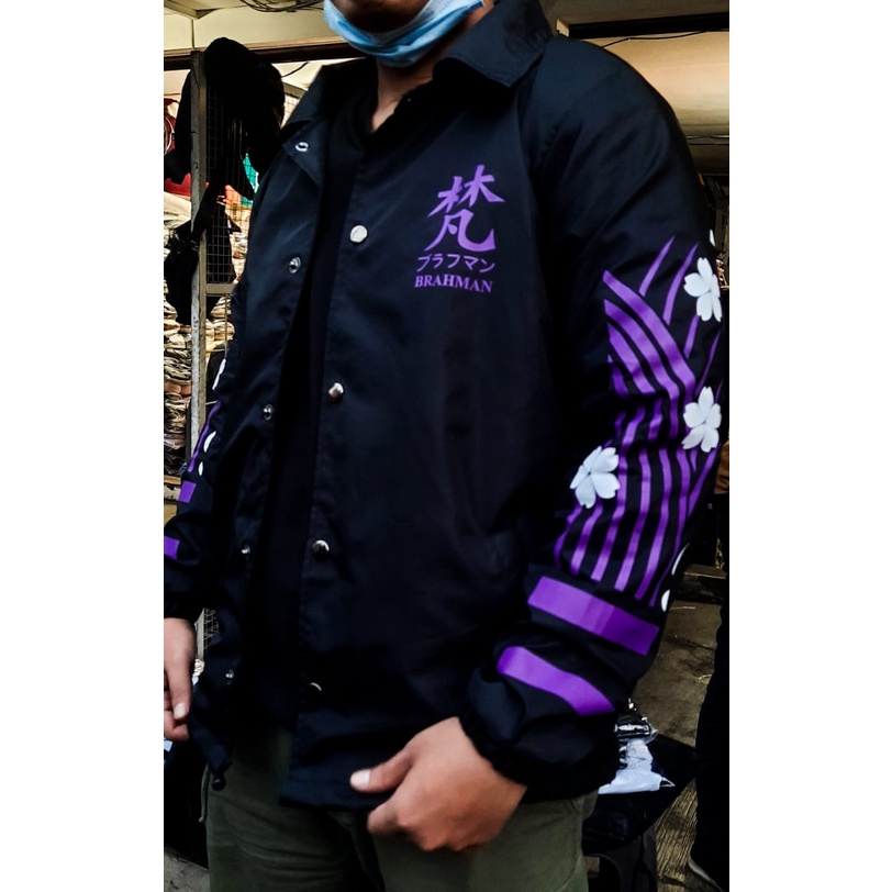 Jaket Coach Tokyo Revengers Manji Gang Touman - Valhalla - Tenjiku Terbaru