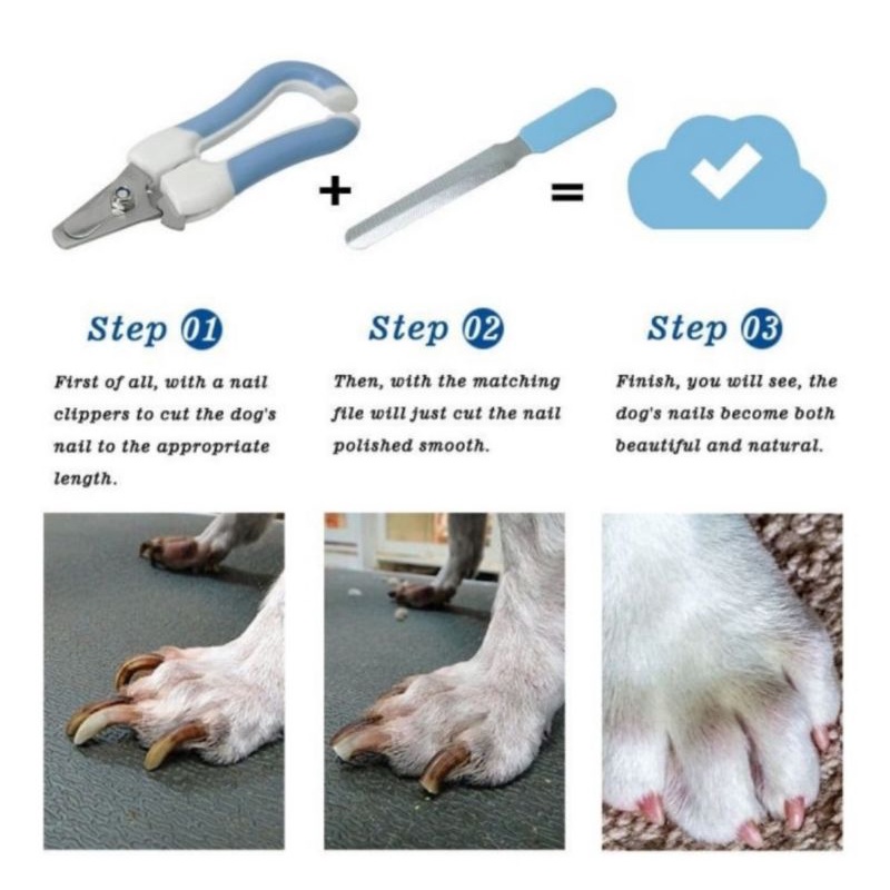 Gunting kuku kucing anjing kelinci nail clipper