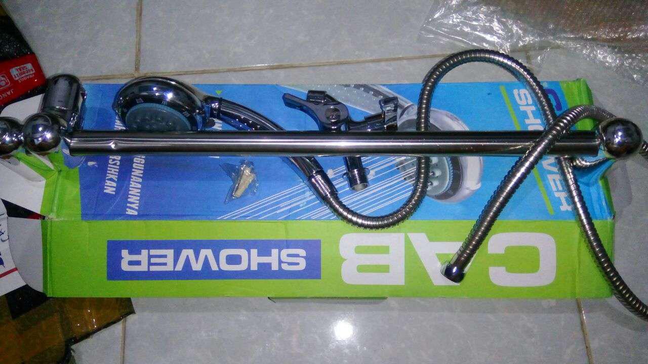 Tiang Shower Kamar Mandi Dan Keran Cabang