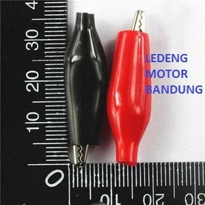 Sepasang Jepit buaya kecil 3cm Alligator clips klip aki AC18