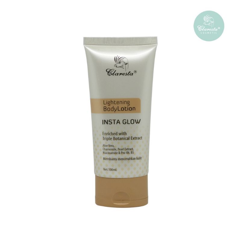 CLARESTA INSTAN GLOW body lotion bacarrat 100%{ORIGINAL}