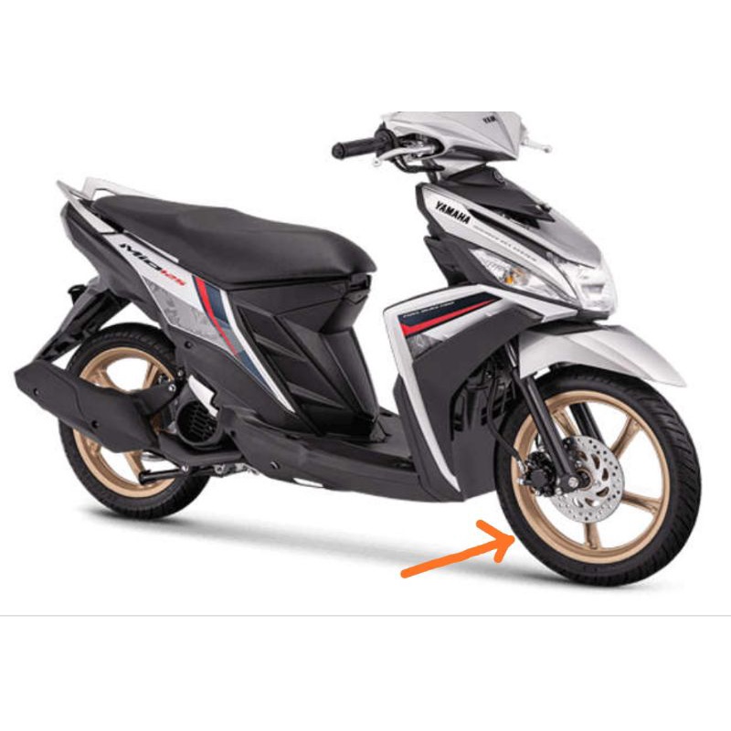 VELG DEPAN YAMAHA MIO M3 GOLD ORIGINAL