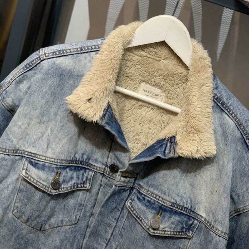 Fear Of God - Denim Deak coat ss 15/16