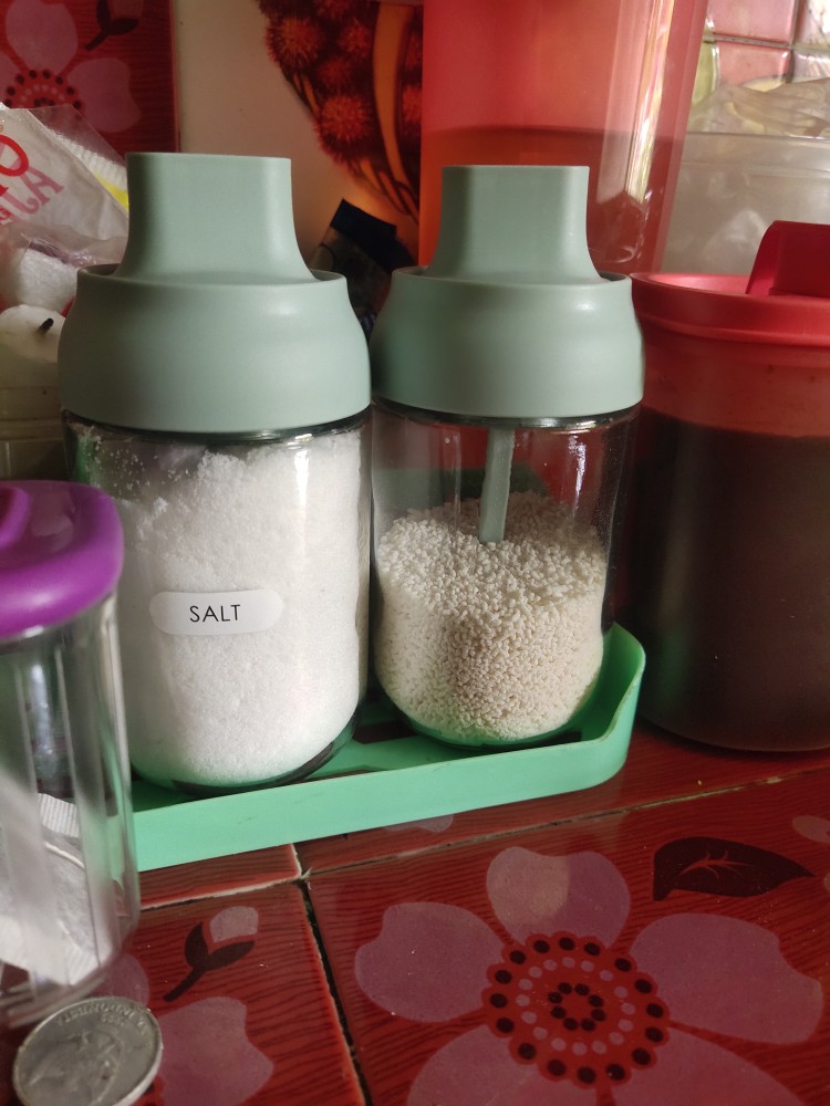 Idea Box Botol Kaca Tempat Bumbu Minyak Honey Kitchen Seasoning Pot Kaca / Beling