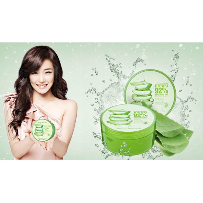 \ud83d\udd25 INDOLAND \ud83d\udd25 READY STOCK ALOE VERA NATURE REPUBLIC 92% Soothing Gel aloevera