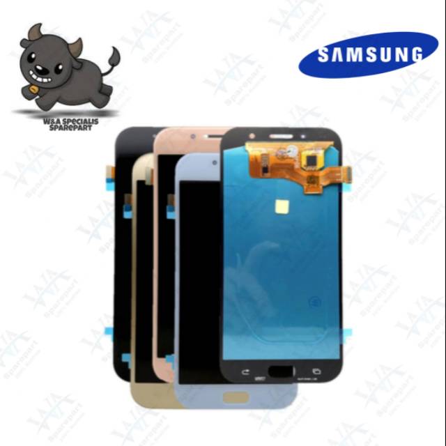 LCD TOUCHSCREEN 1SET SAMSUNG A7 2017  A720 A720F ORIGINAL