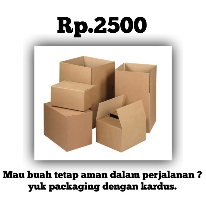 

Jonsmart Packaging Kardus [KHUSUS INSTANT DAN SAMEDAY]