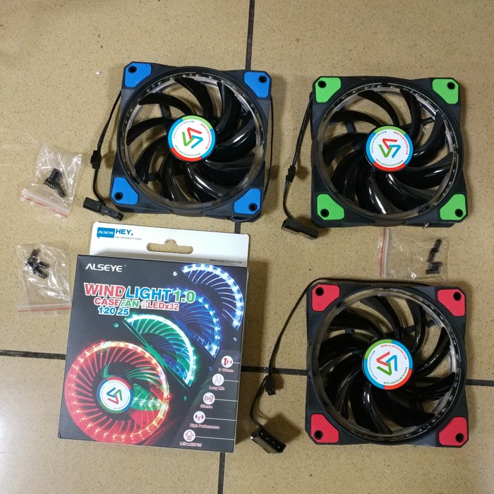 Fan Casing Alseye windtunel LED BLUE