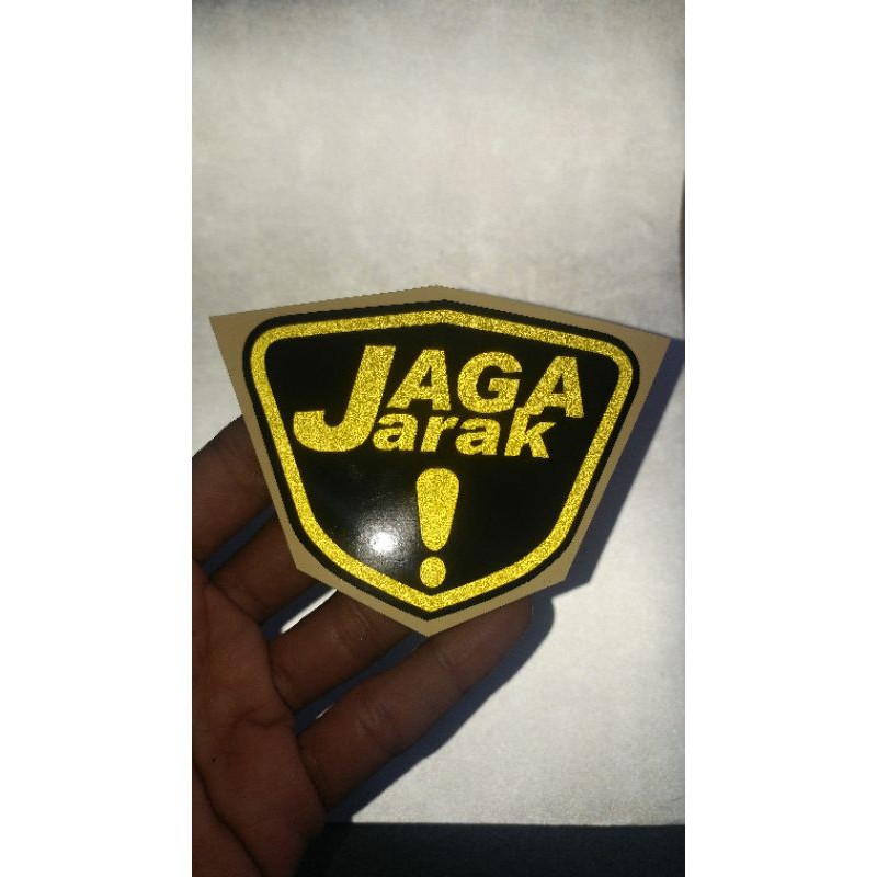 

sticker jaga jarak