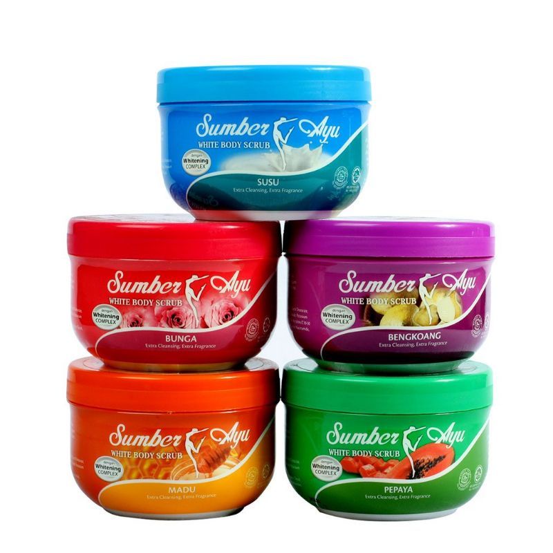 Sumber Ayu white body scrub
