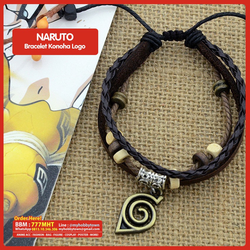 Gelang Naruto Konoha