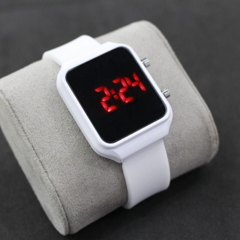 LED WATCH(COD) JAM TANGAN LED TAHAN AIR WANITA ATAU PRIA, JAM TANGAN LED MURAH WATER RESISTAN, JAM TANGAN LED SIMPLE, JAM TANGAN LED BAYAR DI TEMPAT