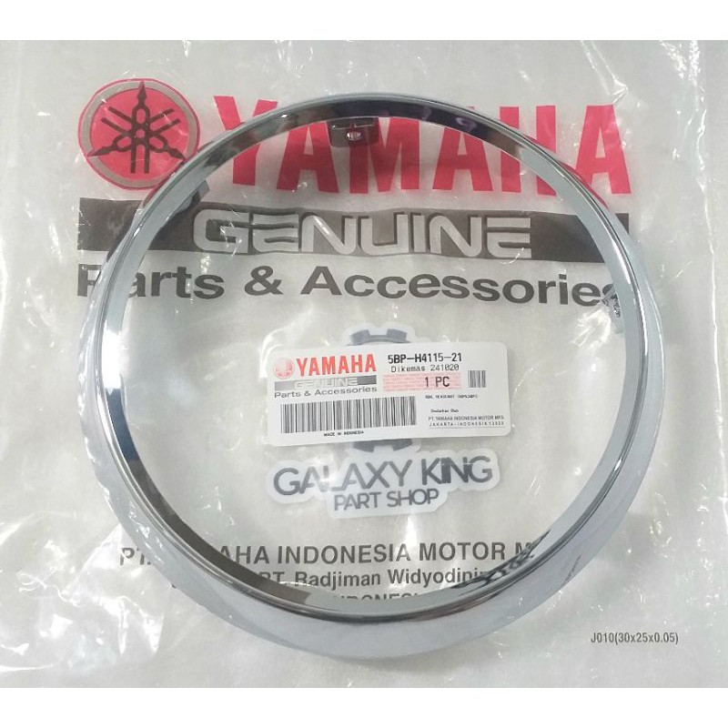 RING REFLEKTOR LAMPU DEPAN BULAT RX KING 2007 2008 ORIGINAL