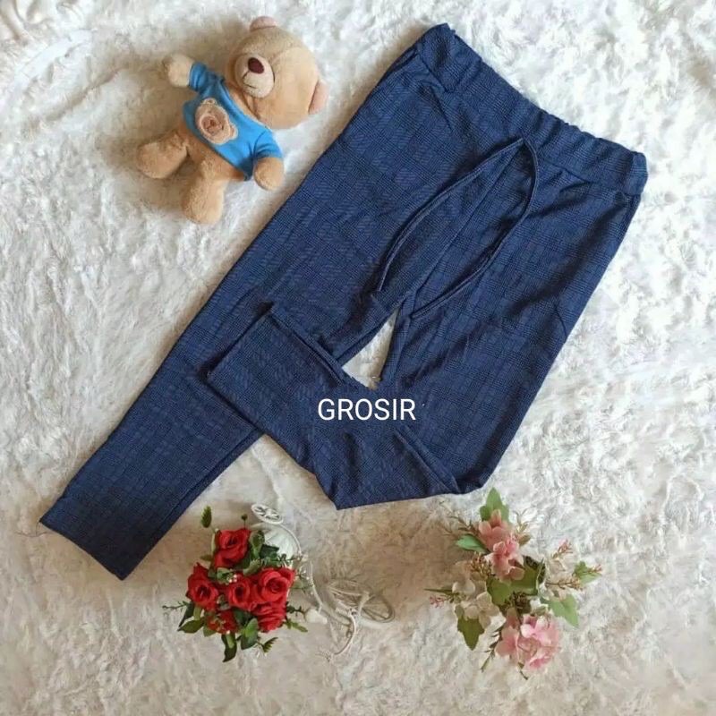 Celana Baggy Pants Kotak / Doty Pants Motif Kotak kotak