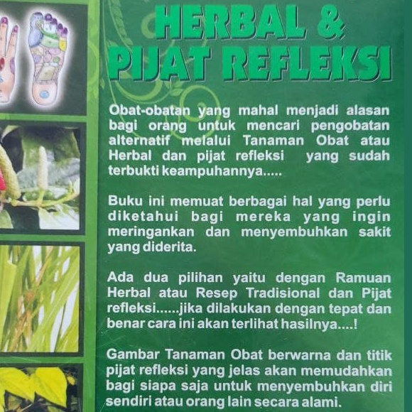 HIDUP SEHAT HERBAL PIJAT REFLEKSI BUKU ALAT PIJAT KAKI 3 PANJANG UMUR Pengobatan Alternatif Tradisional INDONESIA