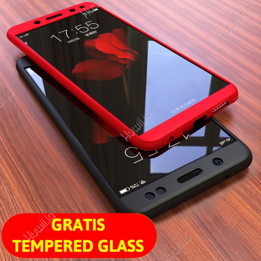 360 Full Cover Hard Case VIVO Y11 Y12 Y15 Y17 Y19 Y21 Y22 Y30 Y50 Y51 Y51L Y53 Y55 Y55s Y65 Y66