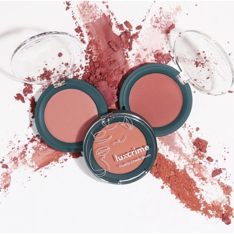 LUXCRIME Flushy Cheek Blush | Warm It Up Bronzer