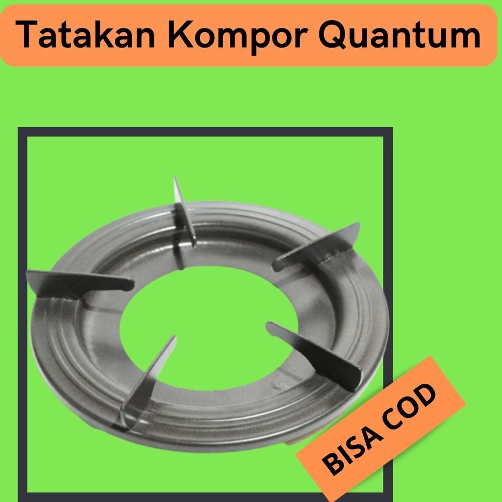 [TEBAL] Tatakan Kompor Quantum Bulat Kaki 5 - BAHAN TEBAL - Dudukan Kompor Gas Quantum  - Tungku Kom