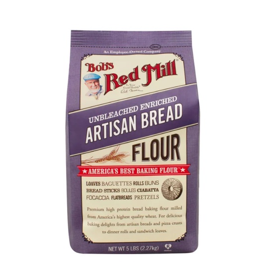 

BOB'S RED MILL ARTISAN BREAD FLOUR UNBLEACHED 5LBS / 2.27KG