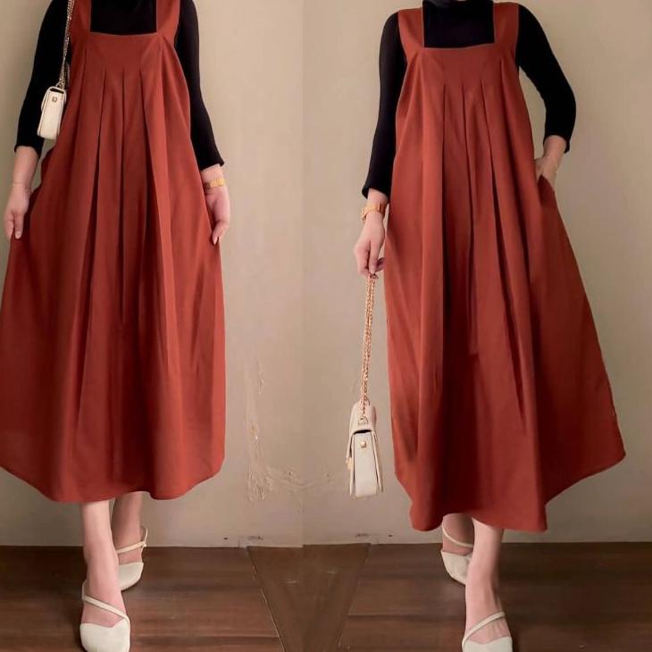 Bagus Banget.. Gamis Overall Remaja | Gamis Overall Terbaru | Gamis Overall Wanita | Gamis Overall J