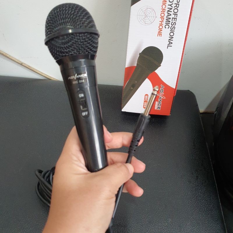 Microphone kabel Advance 884 Dengan kualitas Terbaik