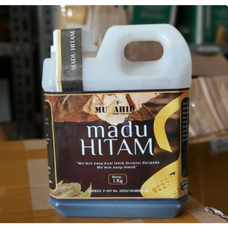 

Madu Hitam Manis 1 kg Mujahid Premium Asli atau Madu Murni Madu Terbaik
