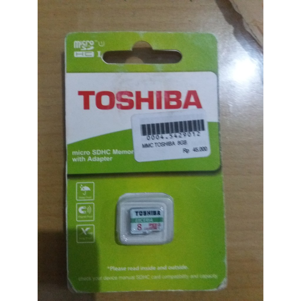 MICRO SD TOSHIBA 8 GIGA