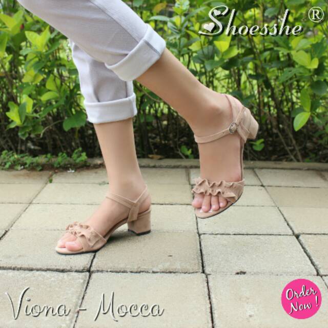 Fsb - VIONA Sandal Heels Wanita Shoesshe