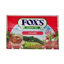 

FOX'S FUSSION TEA LYCHEE 25