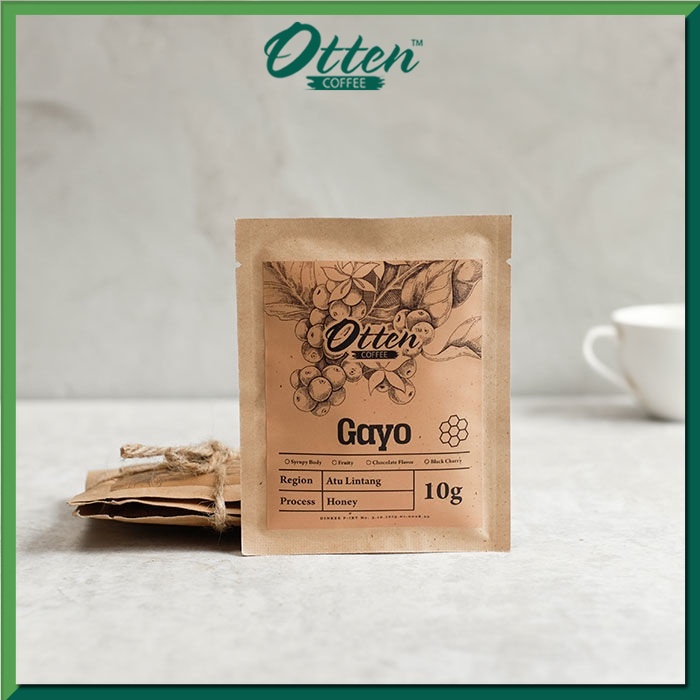 Drip Coffee 10g Arabica Aceh Gayo Honey Process (4 Sachet)-0