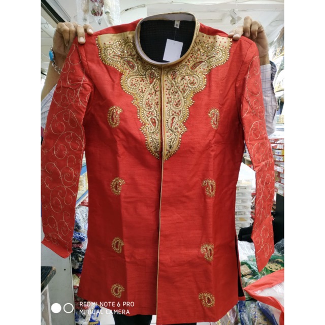 Sherwani baju cowok laki india dewasa