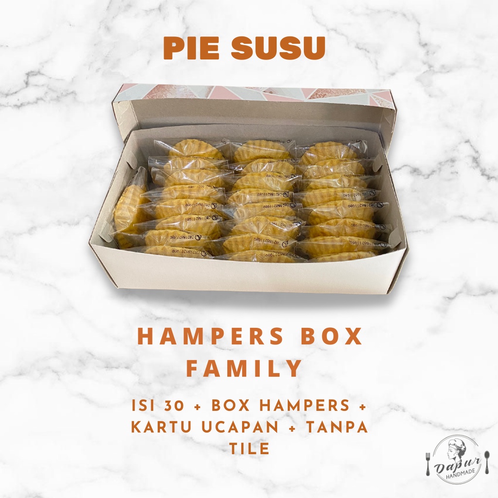 

Pie Susu Bali Hampers Lebaran Imlek isi 25 By Dapurhandmade