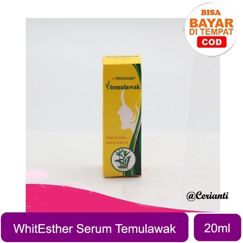 [BPOM] [MENCERAHKAN] Whitesther Temulawak Whitening Face Serum 20ML