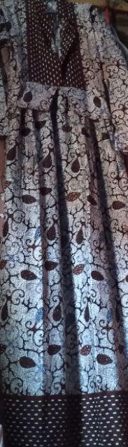 Batik Couple Gamis Couple Terbaru Dress Sarimbit Keluarga
