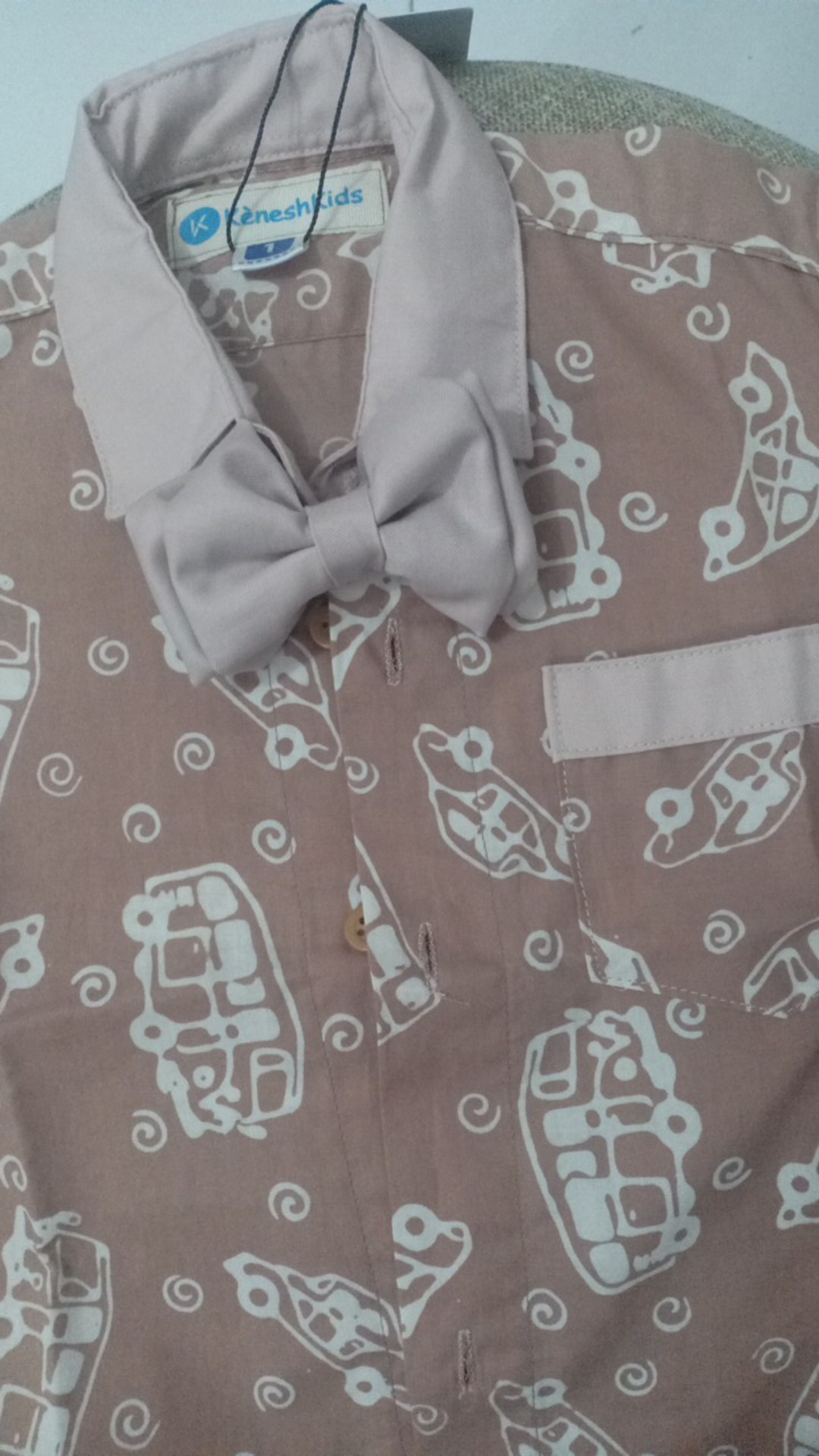 Kemeja Batik Anak Cowok / Laki Laki Keneshkids 1- 12 Tahun