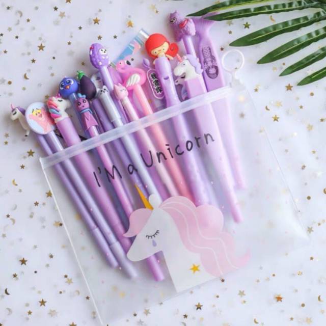 Unicorn Set Tepak unicorn Bolpoin unicorn