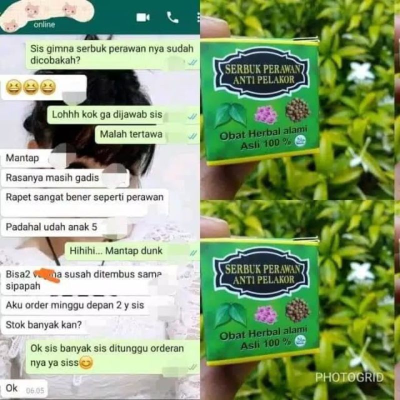 SERBUK PERAWAN ANTI PLAKOR