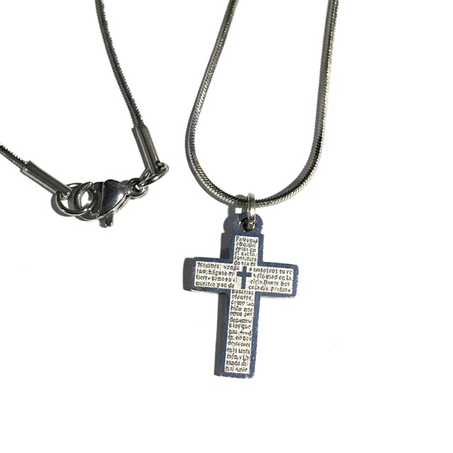 Kalung salib Doa Bapa Kami