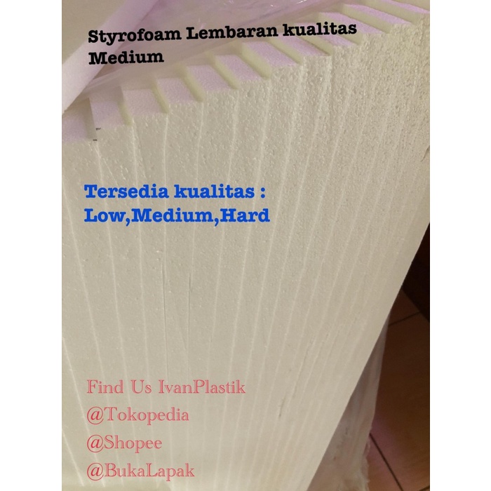 

Senikertas- Styrofoam Lembaran Kualitas Medium -Kertas-Seni.