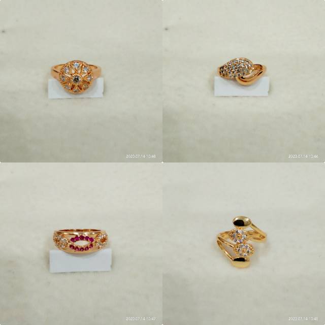 Cincin dewasa gold,perhiasan xuping