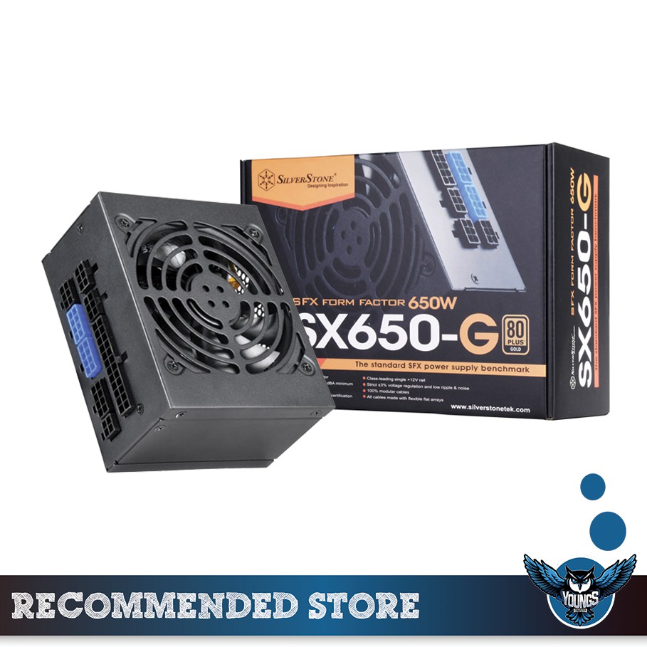 PSU Silverstone SX650-G (SFX, 650 Watt, 80+ Gold, Modular) SX650G 650W