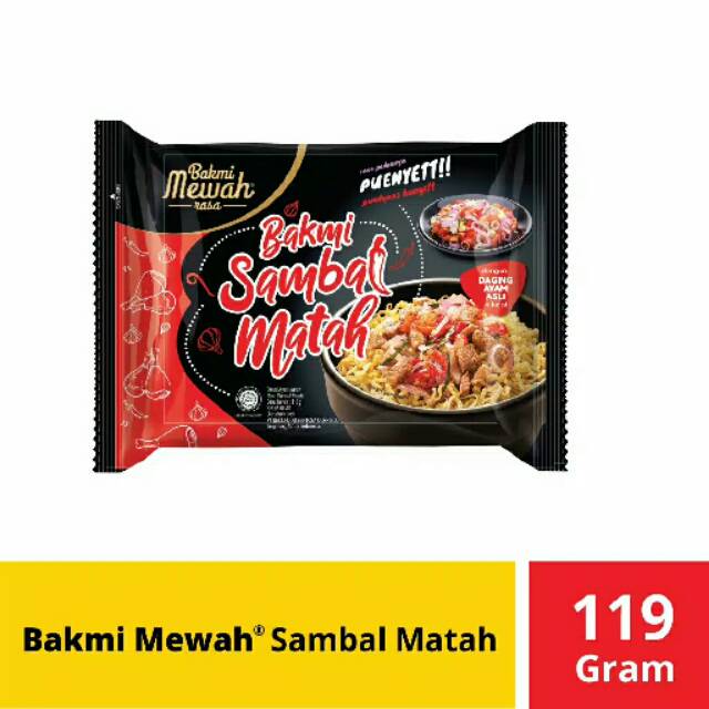 

Bakmi mewah sambal matah