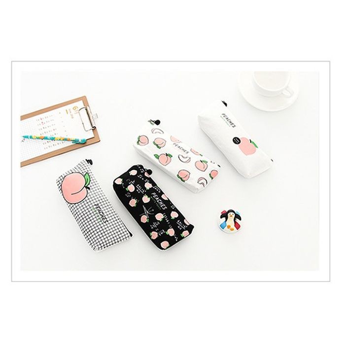 

TP0018 Tempat pensil Peach - peach kotak