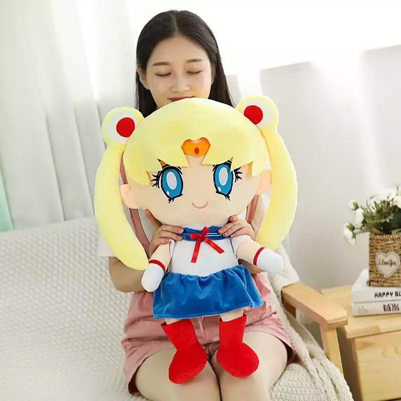 Sailor Moon Rabbit Cartoon Plush Doll Figures Toy Stuffed Toy Gift for Children