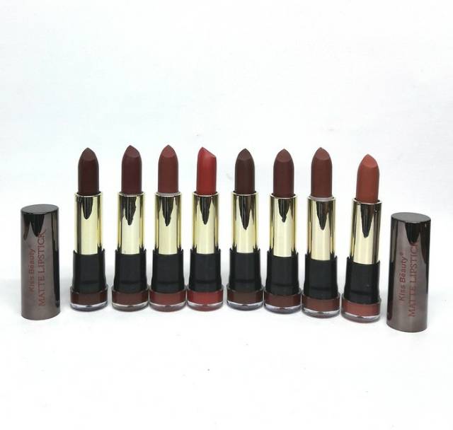 ( DAPET 8.PCS ) LIPSTICK KISSBEAUTY MATTE harga per satu set isi 8